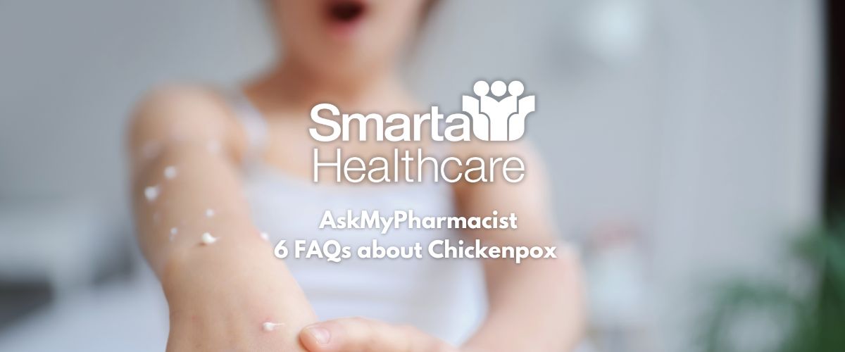 AskMyPharmacist 6 Frequently Asked Questions about Chickenpox Child with red itchy spots on arms - chickenpox rash